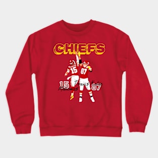 Chiefs : Patrick mahomes x Travis Kelce Crewneck Sweatshirt